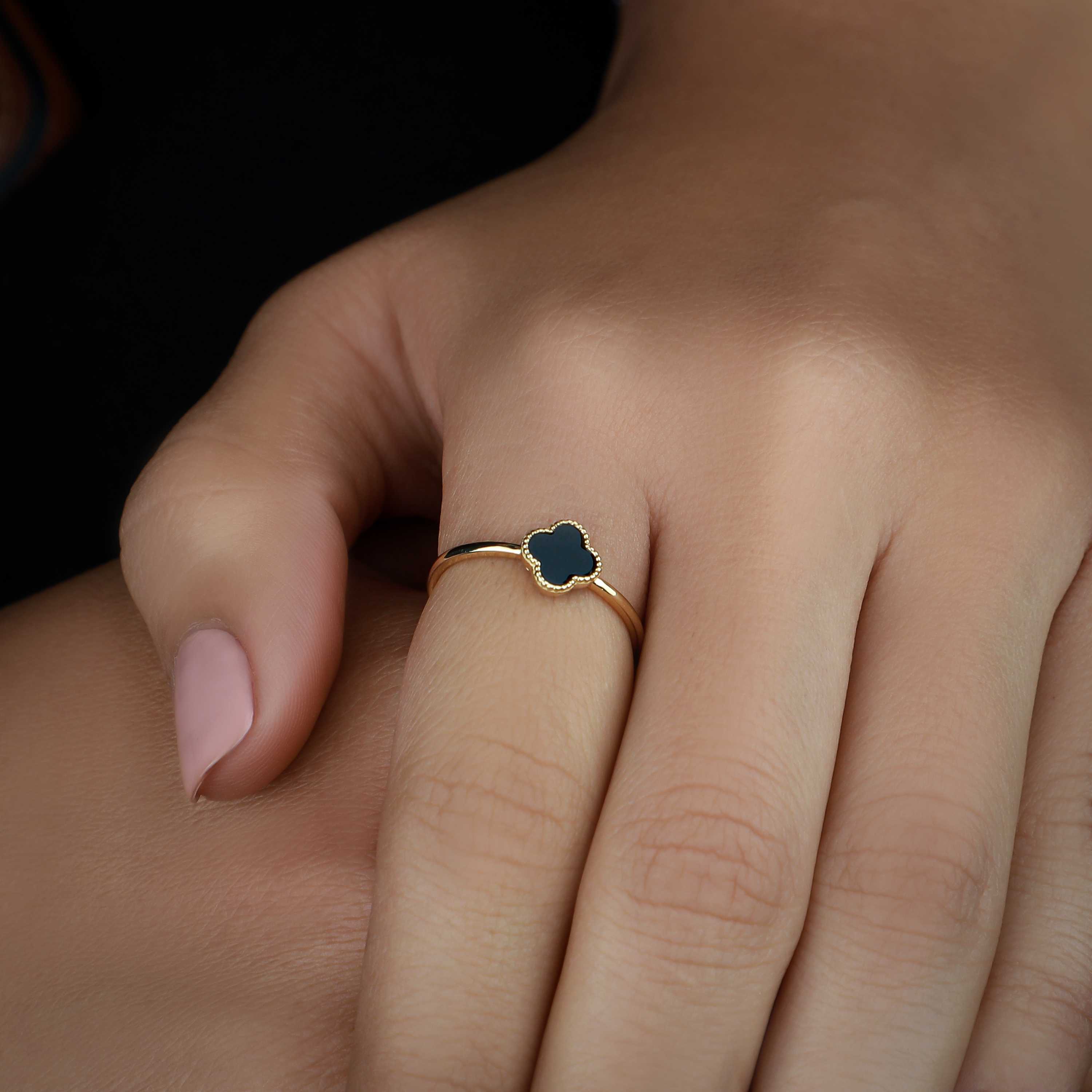 18 karat gold ring, Turkish made - (H-0315)